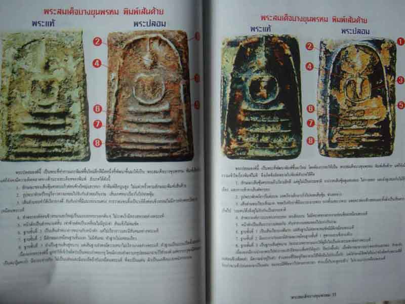 หนังสือ ข้อแตกต่างระหว่าง สมเด็จบางขุนพรหม แท้เก๊