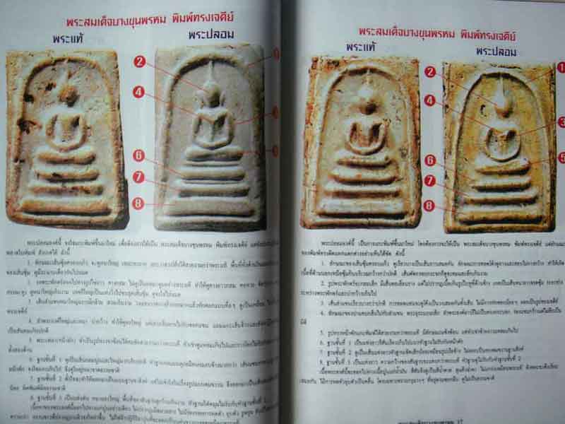 หนังสือ ข้อแตกต่างระหว่าง สมเด็จบางขุนพรหม แท้เก๊