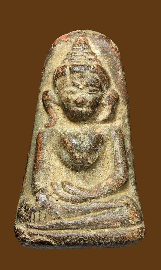 พระผงสุพรรณ หรือ พระกันผีพิมพ์เล็ก เนื้อดินผสมผง องค์ที่1