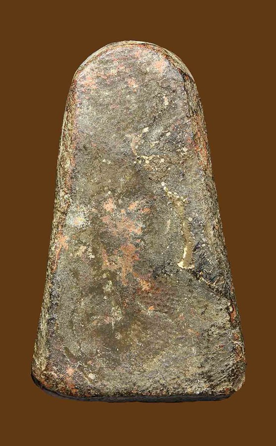 พระผงสุพรรณ หรือ พระกันผีพิมพ์เล็ก เนื้อดินผสมผง องค์ที่1