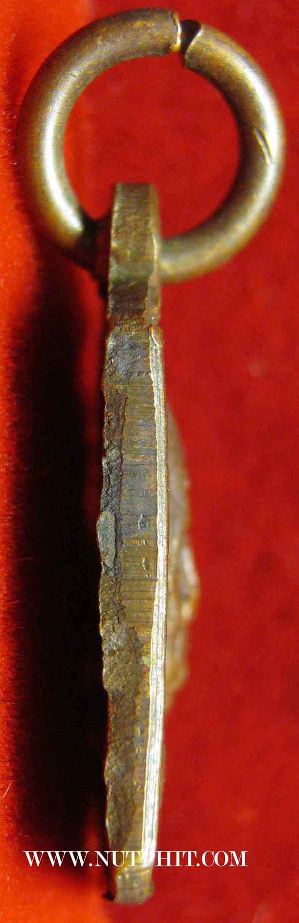 เหรียญห้าเหลี่ยม ลป.สงฆ์ วัดเจ้าฟ้าศาลาลอย ชุมพร  พ.ศ.๒๕๑๙+บัตรรับรองพระแท้*172