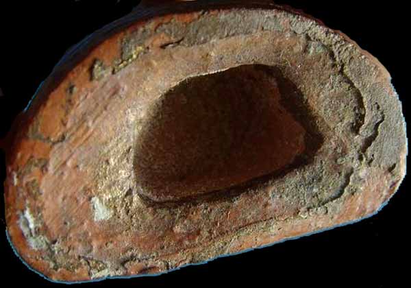 *พระบูชารัตนะฯ เล็กๆ เนื้อดินเผา ทาทองล่องชาด..หายาก*