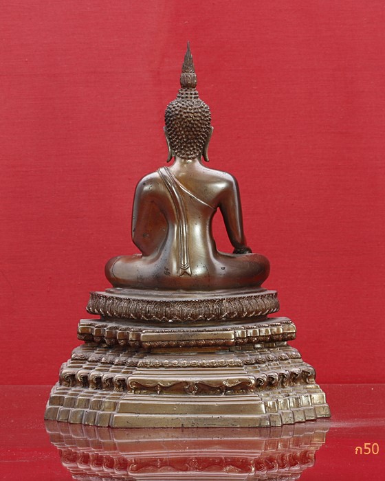 พระบูชาพระมงคลบพิตร จ.อยุธยา พิมพ์นิยม ป้ายแปะ