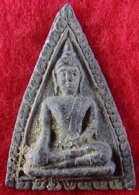 พระพิจิตร หลัง ลายผ้า หลวงพ่อดี วัดพระรุป