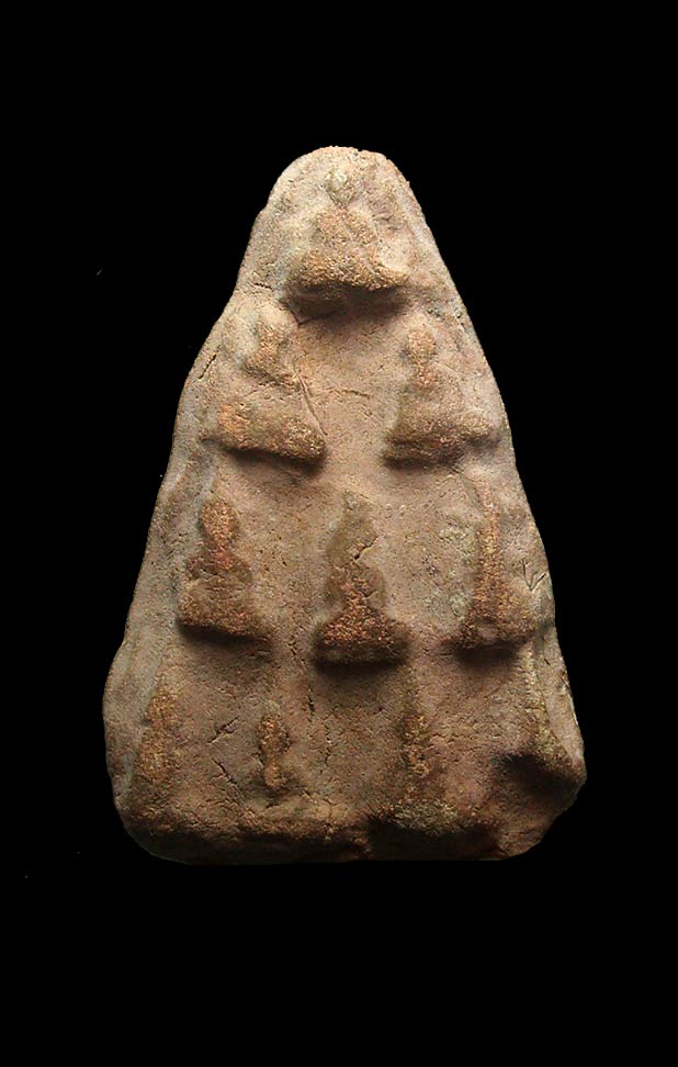 พระกำแพงสิบองค์ เนื้อดิน จ.กำแพงเพชร