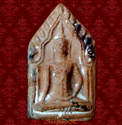 พระขุนแผนเนื้อดินเผา หลวงพ่อตัด วัดชายนา จ.เพชรบุรี พ.ศ.๒๕๔๘