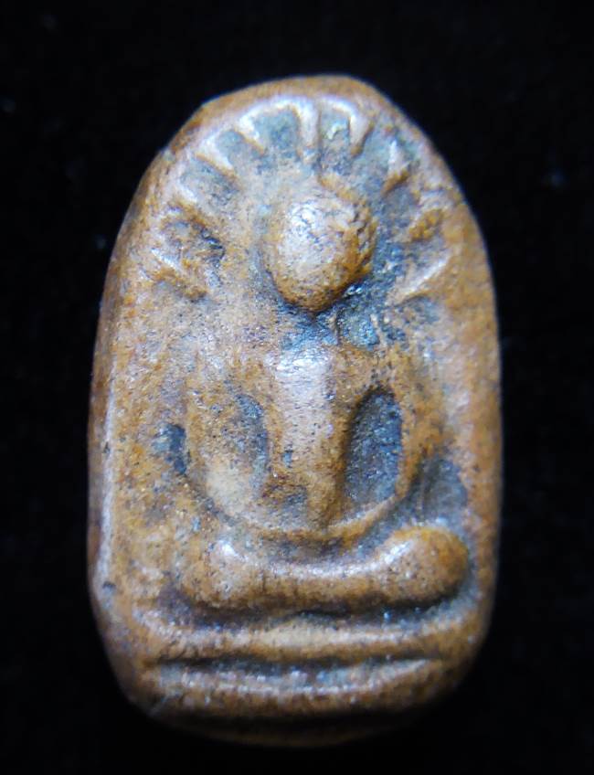 ***.....พระเนื้อดินเผา พิมพ์เม็ดบัว หลวงพ่ออ๋อย วัดไทร บางขุนเทียน กทม.****