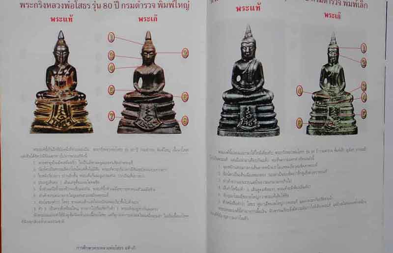 การศึกษา หลวงพ่อพระพุทธโสธร แท้-เก๊