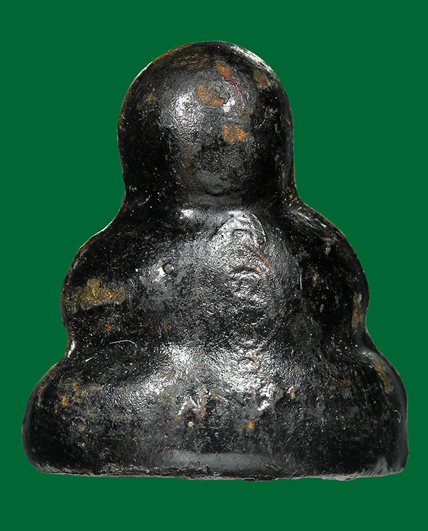 พระปิดตา สารพัดนึก รุ่น6รอบ หลวงพ่อพรม วัดขนอนเหนือ ปี2528 (กล่องเดิม) องค์ที่3