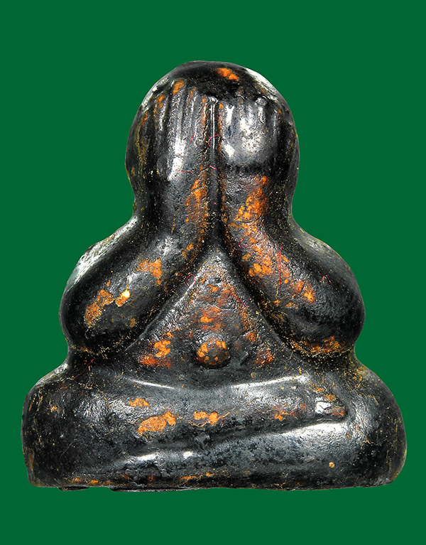 พระปิดตา สารพัดนึก รุ่น6รอบ หลวงพ่อพรม วัดขนอนเหนือ ปี2528 (กล่องเดิม) องค์ที่4