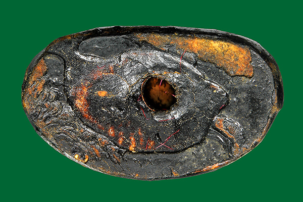 พระปิดตา สารพัดนึก รุ่น6รอบ หลวงพ่อพรม วัดขนอนเหนือ ปี2528 (กล่องเดิม) องค์ที่4