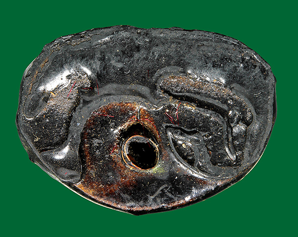 พระปิดตา สารพัดนึก รุ่น6รอบ หลวงพ่อพรม วัดขนอนเหนือ ปี2528 (กล่องเดิม) องค์ที่5