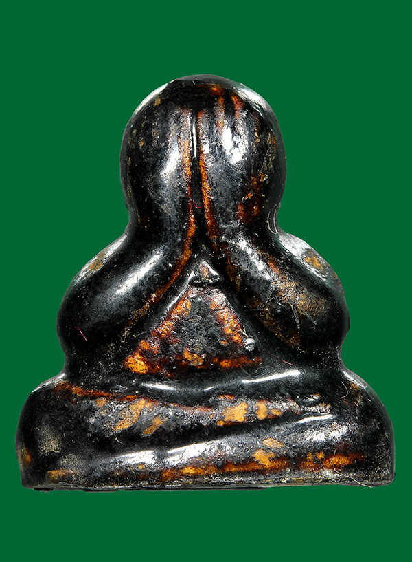 พระปิดตา สารพัดนึก รุ่น6รอบ หลวงพ่อพรม วัดขนอนเหนือ ปี2528 (กล่องเดิม) องค์ที่7