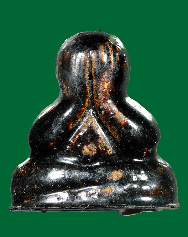 พระปิดตา สารพัดนึก รุ่น6รอบ หลวงพ่อพรม วัดขนอนเหนือ ปี2528 (กล่องเดิม) องค์ที่11