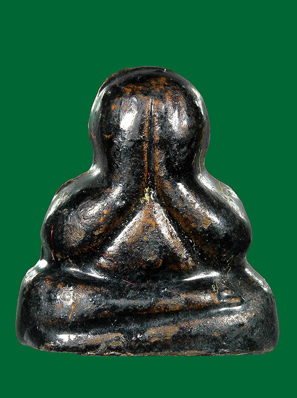 พระปิดตา สารพัดนึก รุ่น6รอบ หลวงพ่อพรม วัดขนอนเหนือ ปี2528 (กล่องเดิม) องค์ที่12