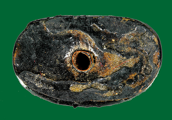 พระปิดตา สารพัดนึก รุ่น6รอบ หลวงพ่อพรม วัดขนอนเหนือ ปี2528 (กล่องเดิม) องค์ที่12