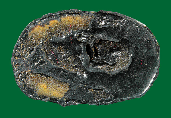 พระปิดตา สารพัดนึก รุ่น6รอบ หลวงพ่อพรม วัดขนอนเหนือ ปี2528 (กล่องเดิม) องค์ที่13