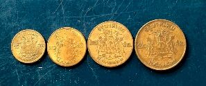 วัดใจ ทุกรายการ เหรียญปี 2500 ครบชุด 5 , 10 , 25 , 50 สตางค์