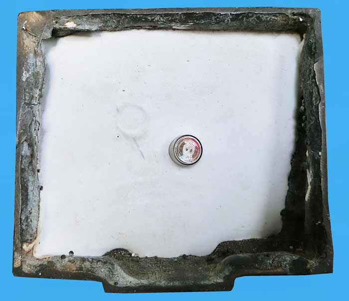 พระรูปหล่อบูชารุ่นแรกหลวงพ่อไสว วัดปรีดาราม จ.นครปฐม หน้าตัก 5 นิ้ว ปี 2538 