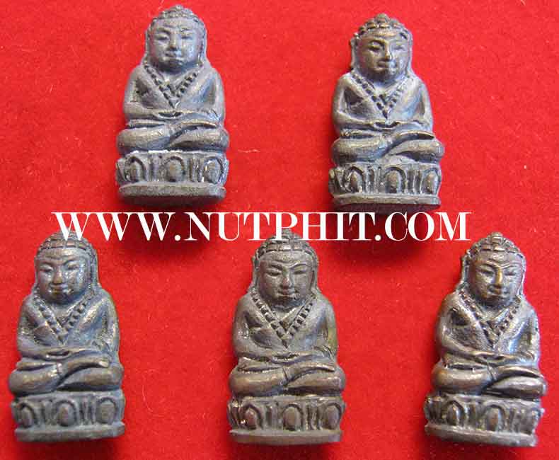 26*พระชัยวัฒน์จิ๋วเนื้อระฆังเก่าแช่น้ำมนต์*หลวงพ่อเกษม 5 องค์แชมป์ทุกองค์*