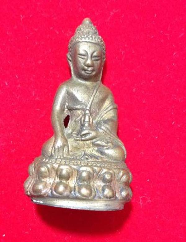 พระกริ่ง ""มนุญโญ 65"" ปี 2545 ฉลองสิริมงคลมายุ 65 ปี เนื้อสัมฤทธิ์โบราณ หมายเลข 172