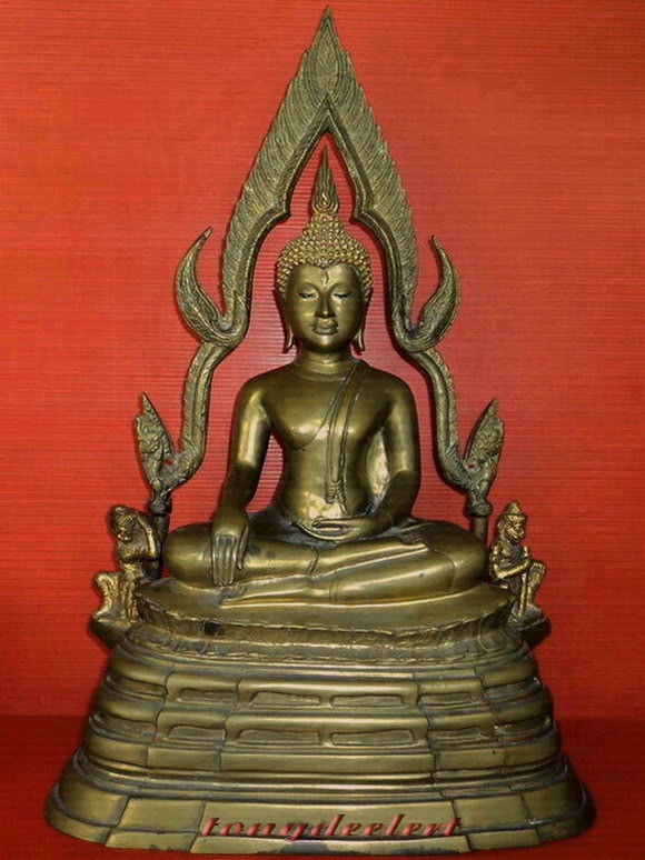 พระพุทธชินราชบูชา ขนาดหน้าตัก 7 นิ้ว ซุ้มถอดได้ สวยมากค่ะ