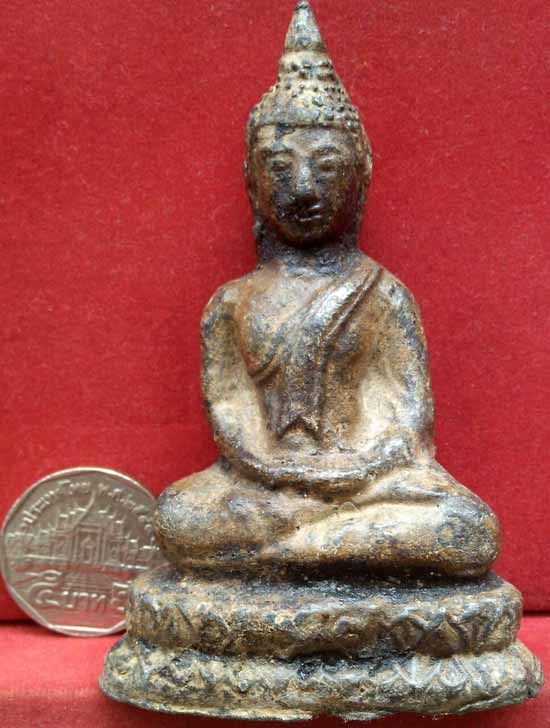 *พระบูชารัตนะฯจีวรเรียบ สนิมแดง*