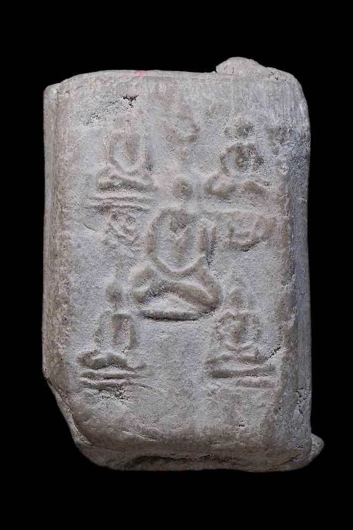 พระเจ้าห้าพระองค์ เนื้อผง กรุวัดบึงพระยาสุเรนทร์ (นิยมสุด)+ใบรับรอง