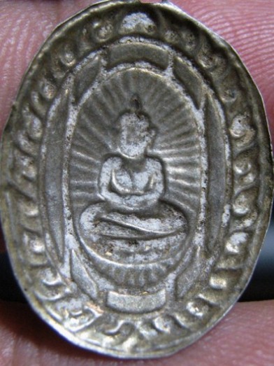 หลวงพ่อโสธร เนื้อเงินลงยา ปี2482 วัดโสธรฯ จ.ฉะเชิงเทรา หายาก มาพร้อมบัตรรับรอง