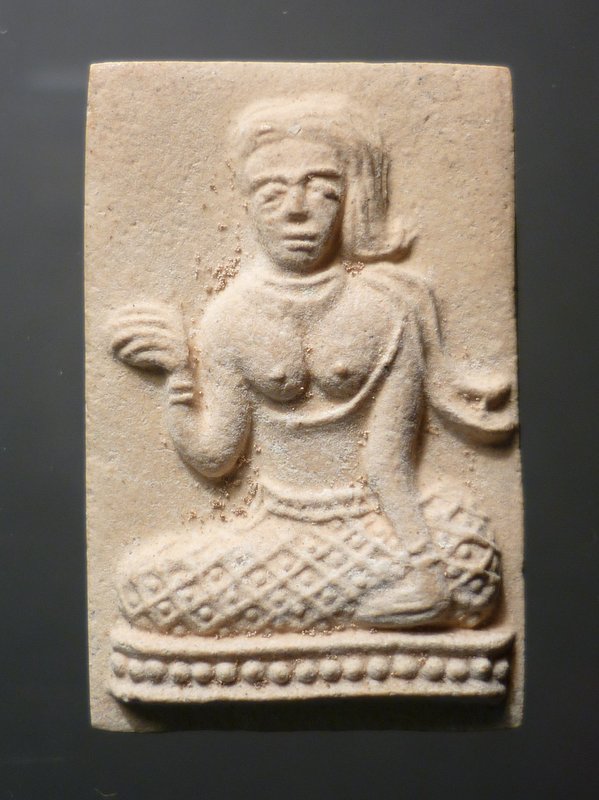 นางกวัก หลวงปู่จันทร์ วัดศรีเทพ จ.นครพนม รุ่นแรก ปี 2500