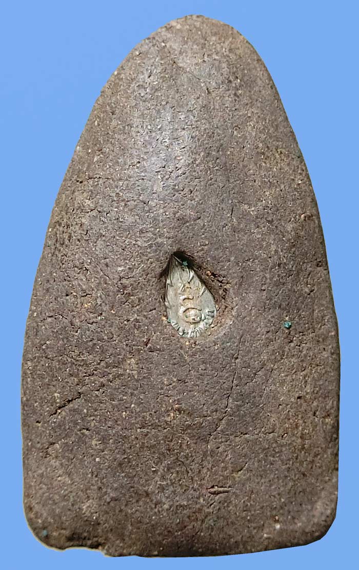 หลวงปู่ทวด รุ่นสร้างตำหนักฯ ร.๙(สร้างบ้านให้พ่อ) พิมพ์ใหญ่กรรมการ เนื้อว่าน หลังโค้ดเงิน ปี 2541