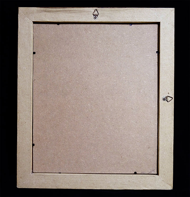 ภาพบูชาหลวงพ่อจง ขนาด 9.5 x 11.5 นิ้ว หลวงพ่อแม้น วัดหน้าต่างนอก ปลุกเสก+จาร