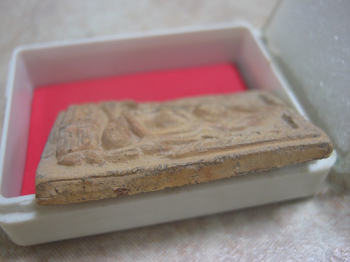 พระกรุวัดทับผึ้ง สุโขทัย พิมพ์ชินราชใหญ่ หลังยันต์ สภาพสวยมาก