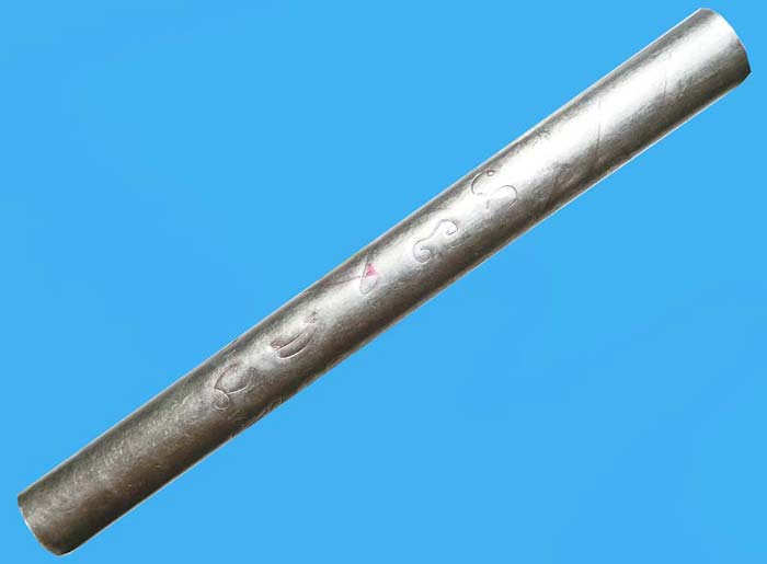 ตะกรุดจารมือยันต์มหาอุดเต็มสูตร เนื้ออลูมิเนียม ปี 2549 โค๊ด วชนกระโดด หลวงพ่อตัด วัดชายนา