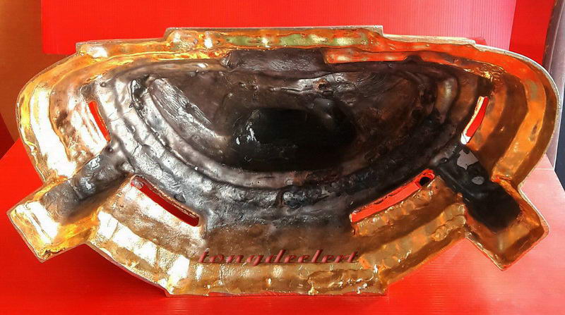 พระพุทธชินราชบูชา ภปร. กะไหล่ทองลงยา หน้าตัก 9 นิ้ว สวยมากค่ะ