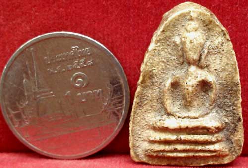 *พระกรุวัดเงินคลองเตย พิมพ์เล็บมือสมาธิฐานสามชั้น*