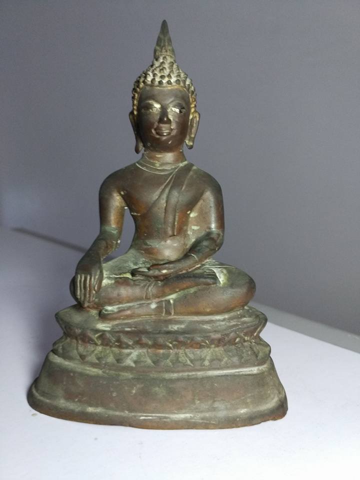 พระบูชาสมัยรัชกาล หล่อดินไทย ตามุก 