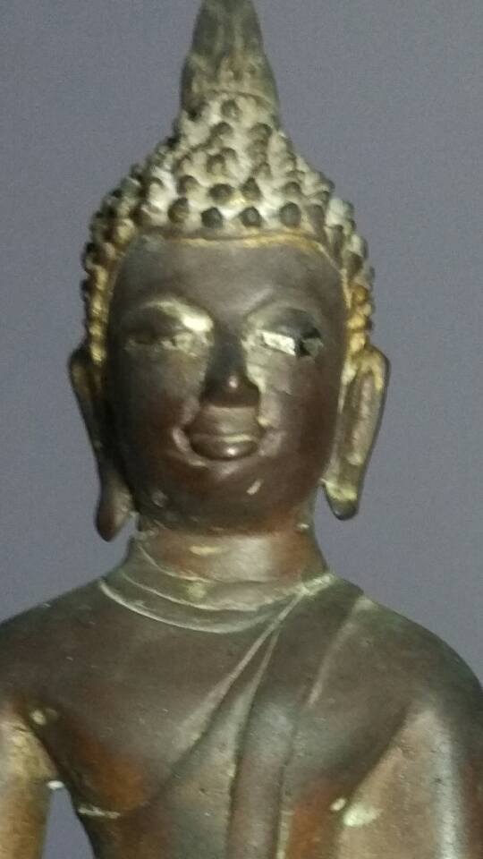 พระบูชาสมัยรัชกาล หล่อดินไทย ตามุก 