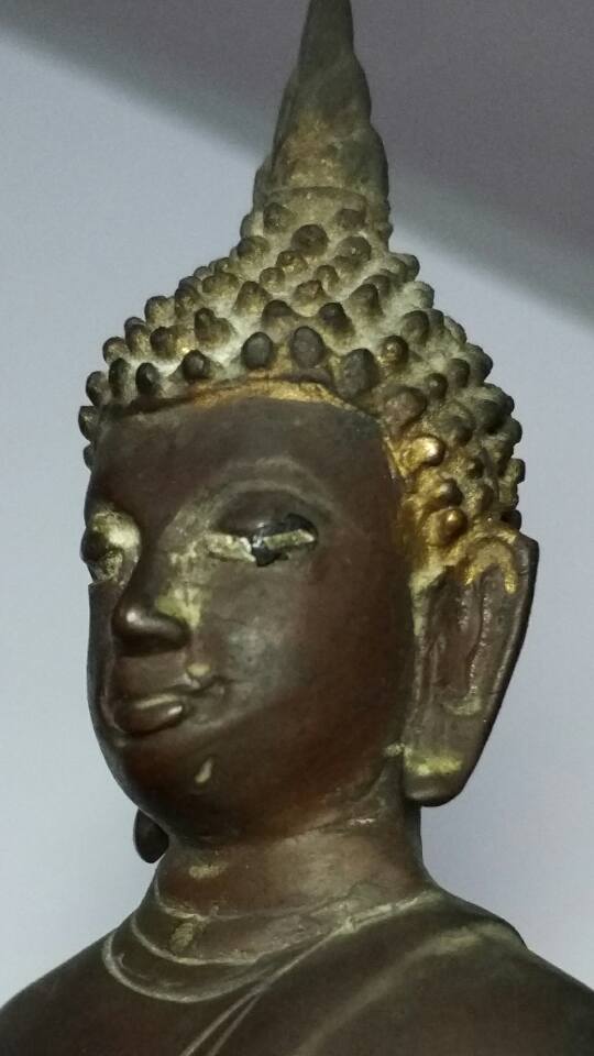 พระบูชาสมัยรัชกาล หล่อดินไทย ตามุก 