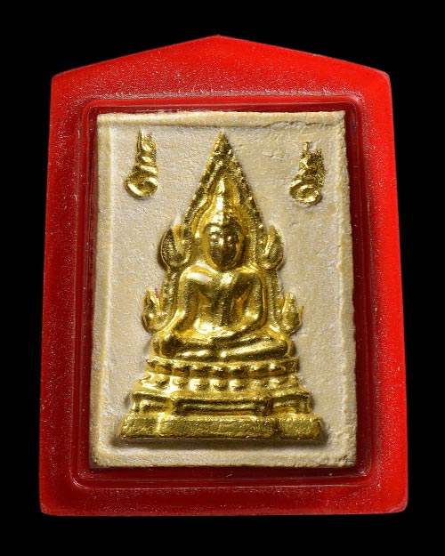 พระคำข้าวรุ่น2 ปิดทองเดิมจากวัด สวยมากขนาดปิดทองแล้วหน้าตายังติดอยู่เลย หลวงพ่อฤาษีลิงดำ วัดท่าซุง