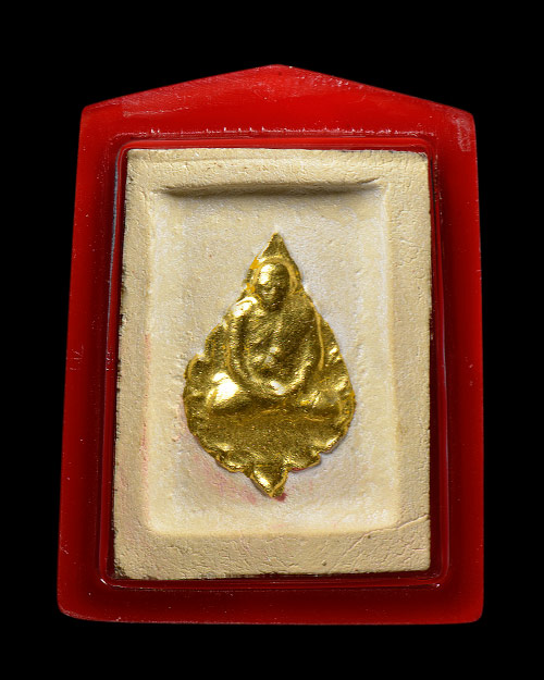 พระคำข้าวรุ่น2 ปิดทองเดิมจากวัด สวยมากขนาดปิดทองแล้วหน้าตายังติดอยู่เลย หลวงพ่อฤาษีลิงดำ วัดท่าซุง