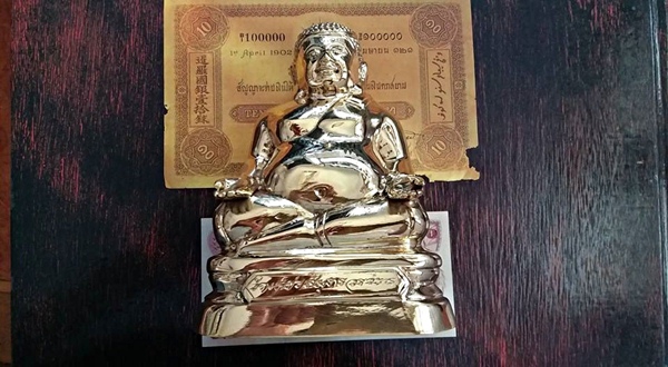 พระบูชา สังกัจจายน์ วัดเพชรสมุทรวรวิหาร จ.สมุทรสงคราม