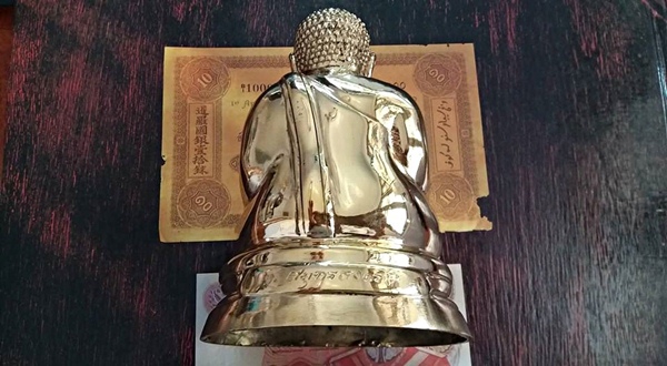 พระบูชา สังกัจจายน์ วัดเพชรสมุทรวรวิหาร จ.สมุทรสงคราม