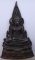 พระพุทธชินราช เนื้อนวโลหะ พิมพ์เล็ก รุ่นพระมาลาเบี่ยง ปี 2520 เคาะเดียว