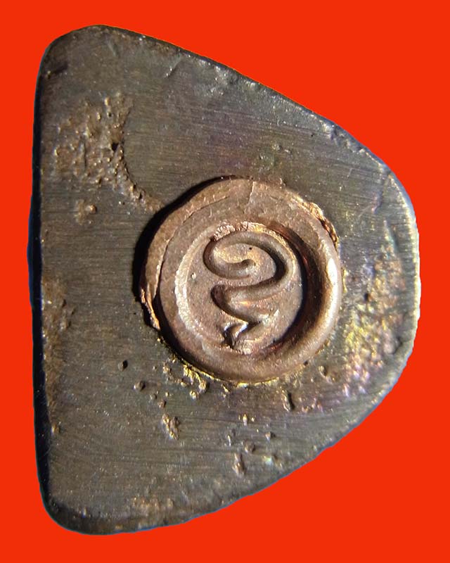 รูปหล่อหลวงปู่คร่ำ รุ่นสร้างศาลากลางจังหวัดระยอง ปี2536 กล่องเดิม