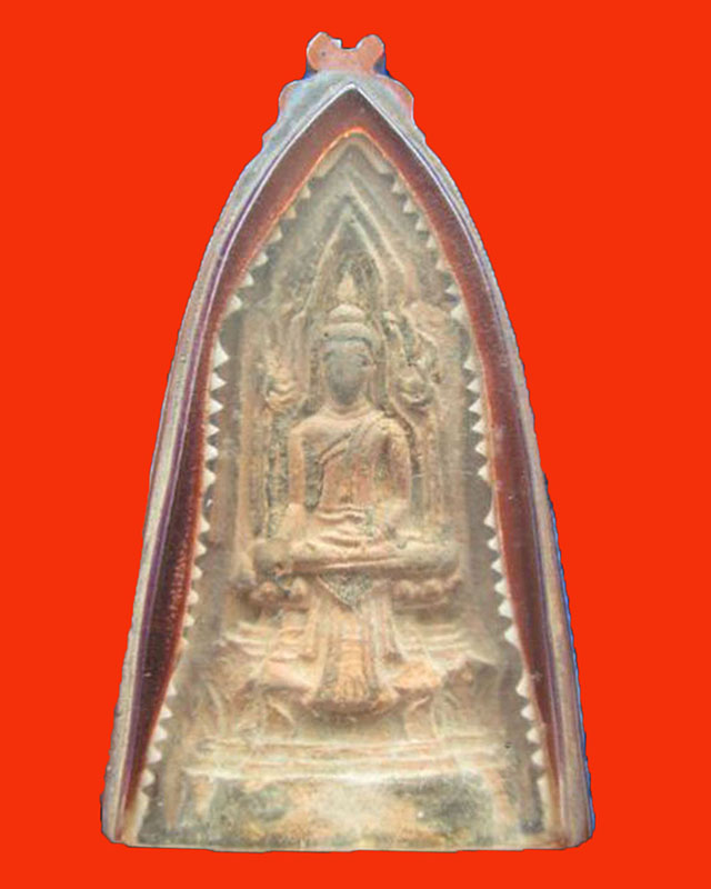 พระโคนสมอ พิมพ์มารวิชัย พิมพ์มารวิชัย  เนื้อดิน อยุธยา