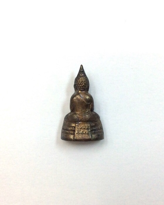 พระกริ่งหลวงพ่อโสธร วัดโสธรวรารามวรวิหาร เนื้อทองแดงรมดำ ปี55 มีโค๊ด ตลับเดิม