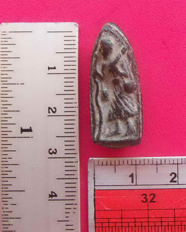 พระสิวลีเนื้อดำมีย่าม หลวงพ่อกวย วัดโฆสิตารามองค์ที่ 1