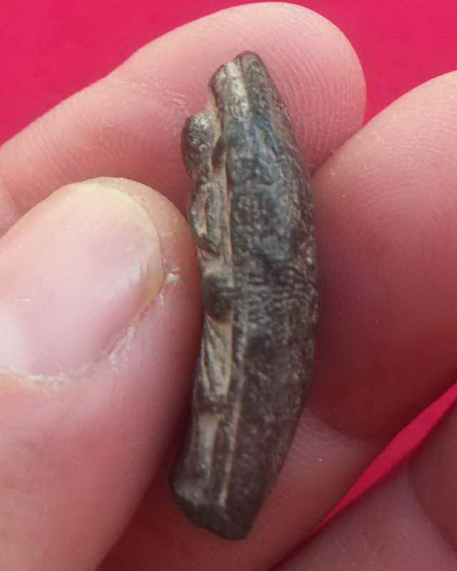 พระสิวลีเนื้อดำมีย่าม หลวงพ่อกวย วัดโฆสิตารามองค์ที่ 1