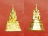 พระฝางทรงเครื่องจักรพรรดิ์ จ.อุตรดิตถ์ มาเป็นชุด3องค์ พร้อมกล่องกำมะหยี